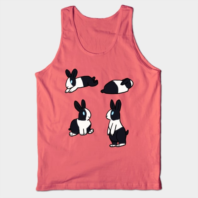 Fun Bun— Dutch Bunny Tank Top by tuesdaysart